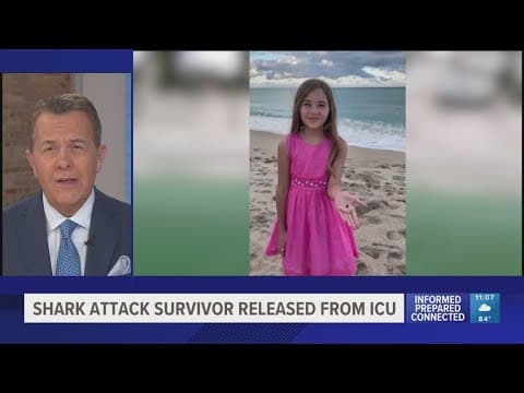 9-year-old Bradenton girl released from ICU after shark bite