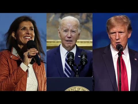 Former President Donald Trump, former Gov. Nikki Haley face