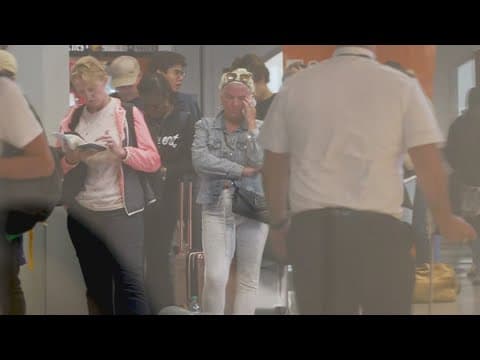 Frustrations mount as dozens of people have been stranded for days at DFW airport