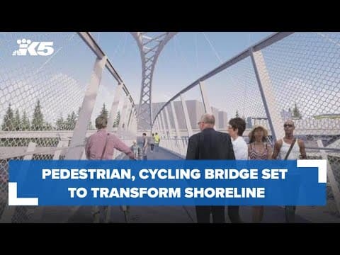 Pedestrian, cycling bridge set to transform Shoreline