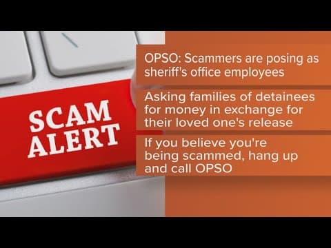 Phone scam targeting detainees families in New Orleans