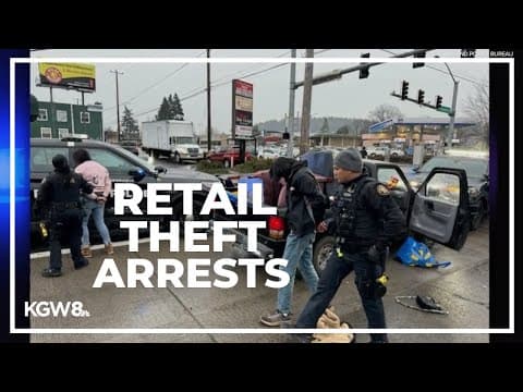 Three dozen arrests made in Portland holiday retail theft operation