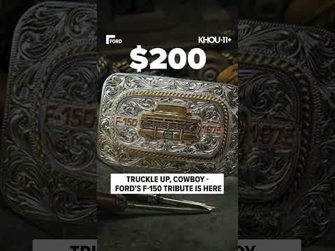 Ford introduces the truckle - a mix between a truck and a belt buckle.