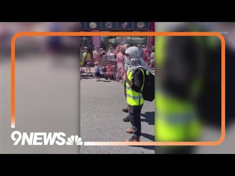 Pro-Palestinian protesters enter Denver Pride festival celebration