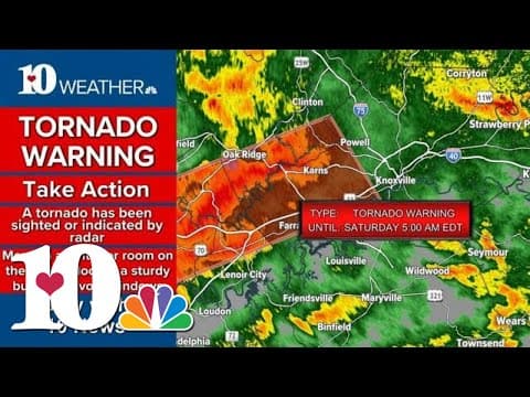 Tornado Warning canceled for Anderson, Knox, Roane, Morgan and Loudon counties