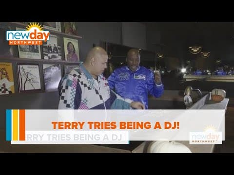 Terry tries being a DJ - New Day NW
