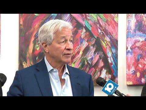 Interview: JPMorgan Chase CEO Jamie Dimon discusses investing in Linden neighborhood