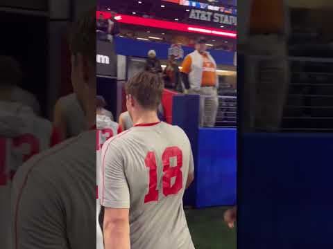 The next time they come out, it will be game time.