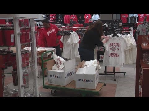 Ohio State National Championship merchandise already being sold at stores