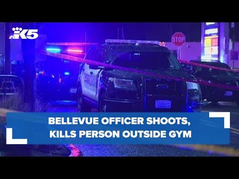 Bellevue police shoot, kill person outside LA Fitness
