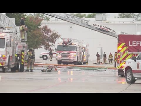 Cleanup underway at Frisco pool supply store after fire this morning