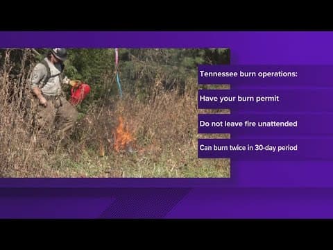 People in Sevier County asked not to burn debris due to high fire danger