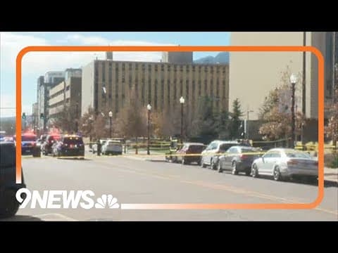 Police responding to shooting at El Paso County courthouse