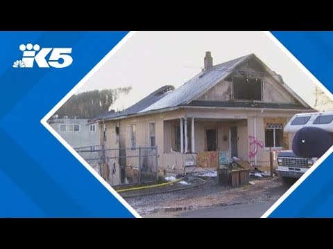 Firefighters respond to fire at vacant house in Seattle's Rainier Valley neighborhood