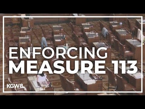 Senators who broke Measure 113 rules will be disqualified in 2024