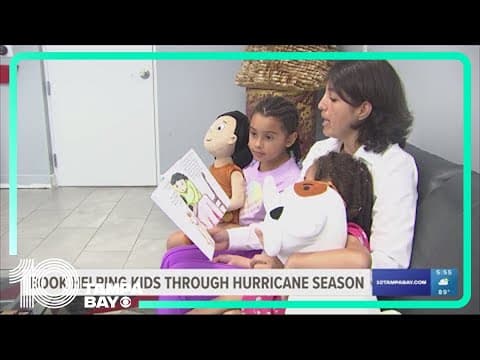 Florida woman creates children's book to help kids navigate emotions during hurricane