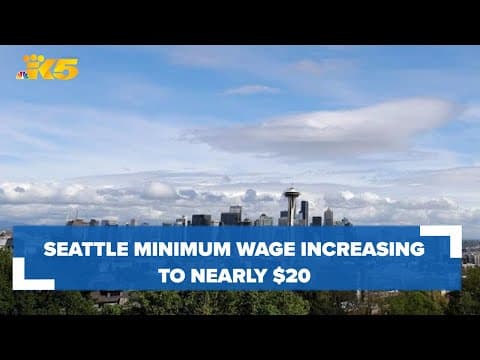 New Seattle minimum wage among highest in US