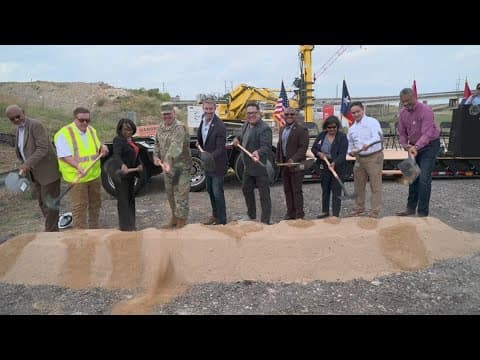 Dallas breaks ground on the new Charlie Pump Station serving parts of the southern sector