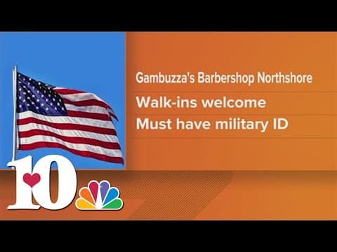 Knoxville barbershop offering free haircuts to veterans