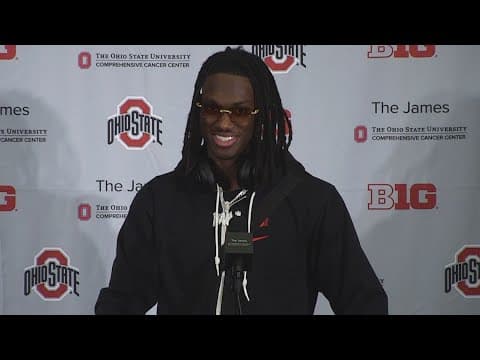 Marvin Harrison Jr. postgame interview | Michigan State-Ohio State