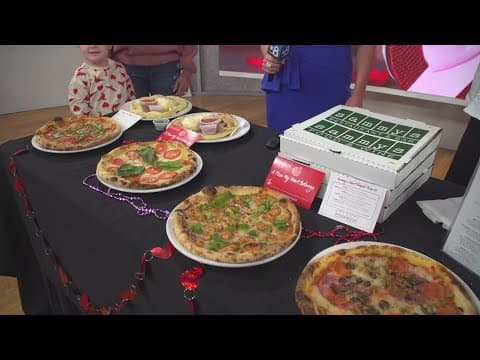 Making a Valentine's Day Pizza With the Family | CBS 8 Mornings