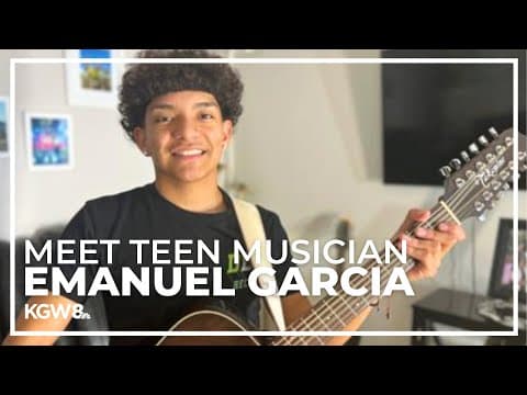 Meet Portland's budding Regional Mexican teen musician Emanuel Garcia