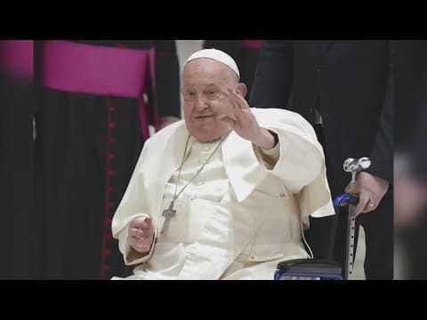 Pope Francis set to make first public appearance on Sunday since hospitalization