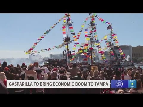 Gasparilla 2025 expected to bring economic boom to Tampa