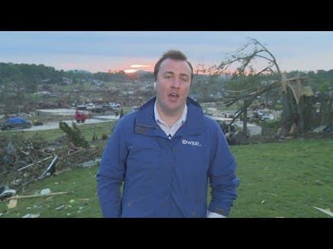 Crews work overnight to recover after KY tornado
