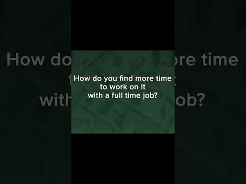 How to find time for a side hustle