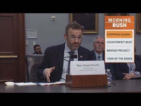 IRS commissioner to resign as Trump eyes replacement