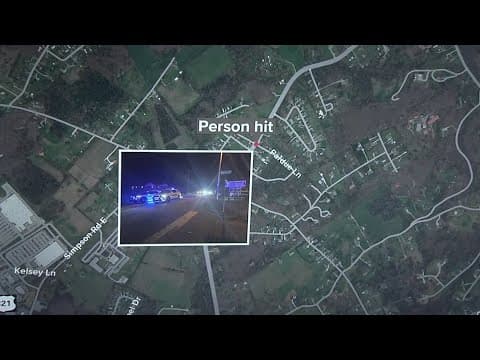 Person in critical condition after crash involving a pedestrian in Loudon County, authorities say