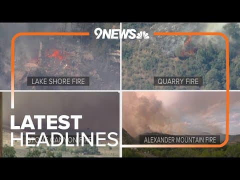 Latest Headlines | 4 wildfires burning along Colorado Front Range
