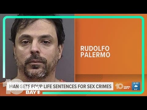 Plant City man gets 4 life sentences for sex crimes against a minor