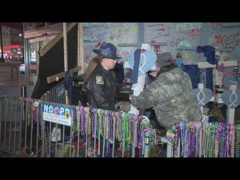 Bourbon attack memorial moved to Presbytere Museum