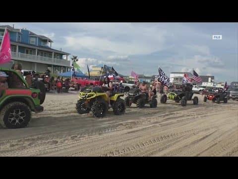 Galveston, Houston law enforcement unite to curb annual Jeep Weekend on Bolivar Peninsula