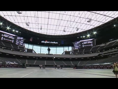 Las Vegas prepares for Super Bowl LVIII