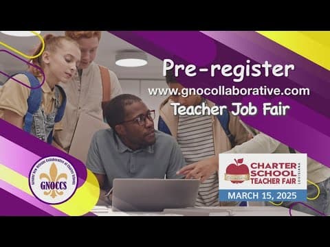 Greater New Orleans Charter School Teacher Fair