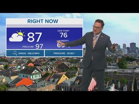 Weather: Daily rain chances, above-average summer heat