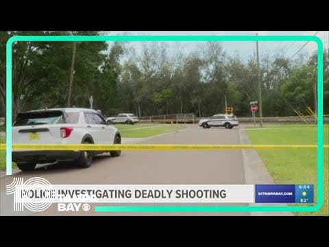 St. Pete police investigating deadly shooting