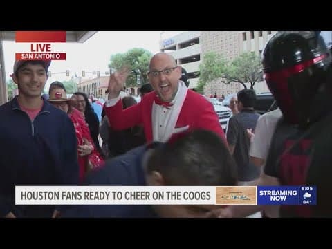 San Antonio turns red for Cougar fans