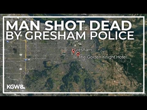 Gresham police shoot and kill man at motel