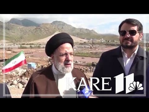 Iranian President, Foreign Minister announced dead in helicopter crash