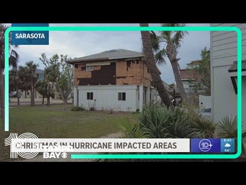 'A bit more subdued': Christmas in hurricane-impacted communities feels different, residents and vis