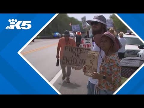 President Trump expected to visit "alligator Alcatraz" detention center