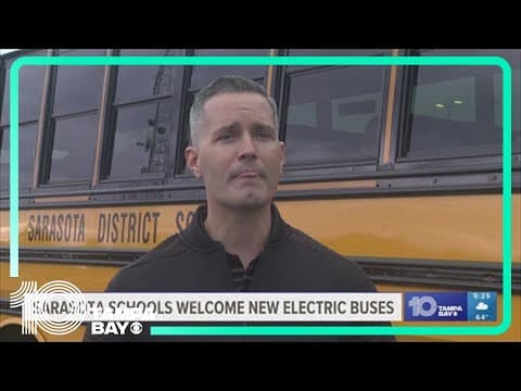 Sarasota Schools welcome new electric school buses