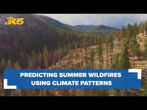 Predicting this summer's wildfires using Washington climate patterns