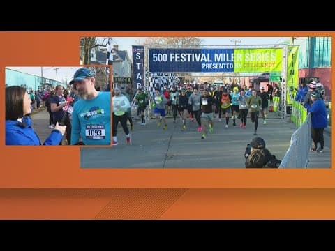 LIVE | Runners finish first race of 500 Festival Miler Series