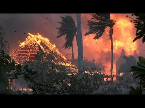 Officials give update after death toll from Maui wildfires climbs to 53