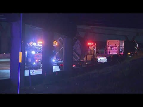 Another truck strikes I-10 bridge in Houston, police say